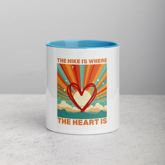 Hike is Where the Heart Is Coffee Mug