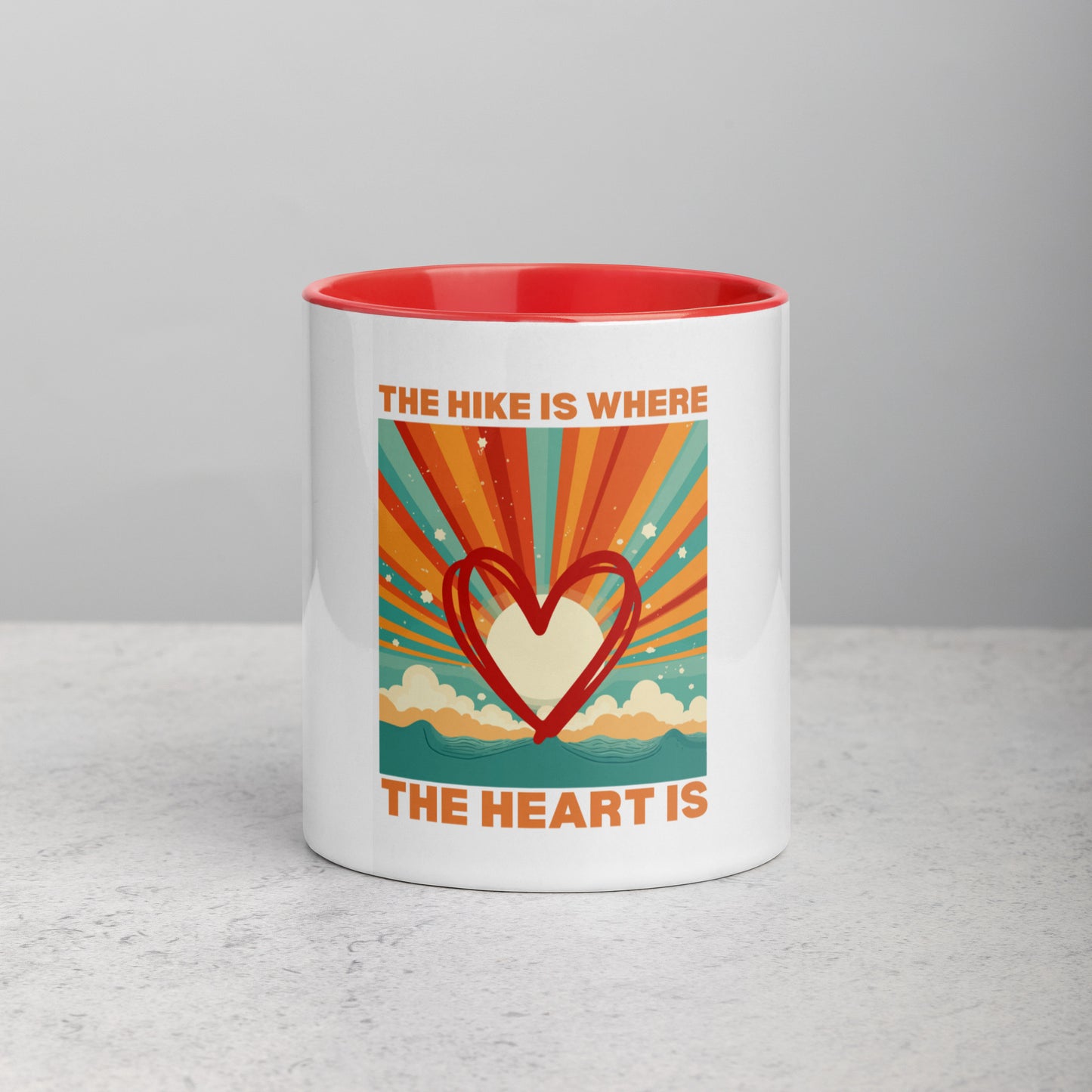 Hike is Where the Heart Is Coffee Mug