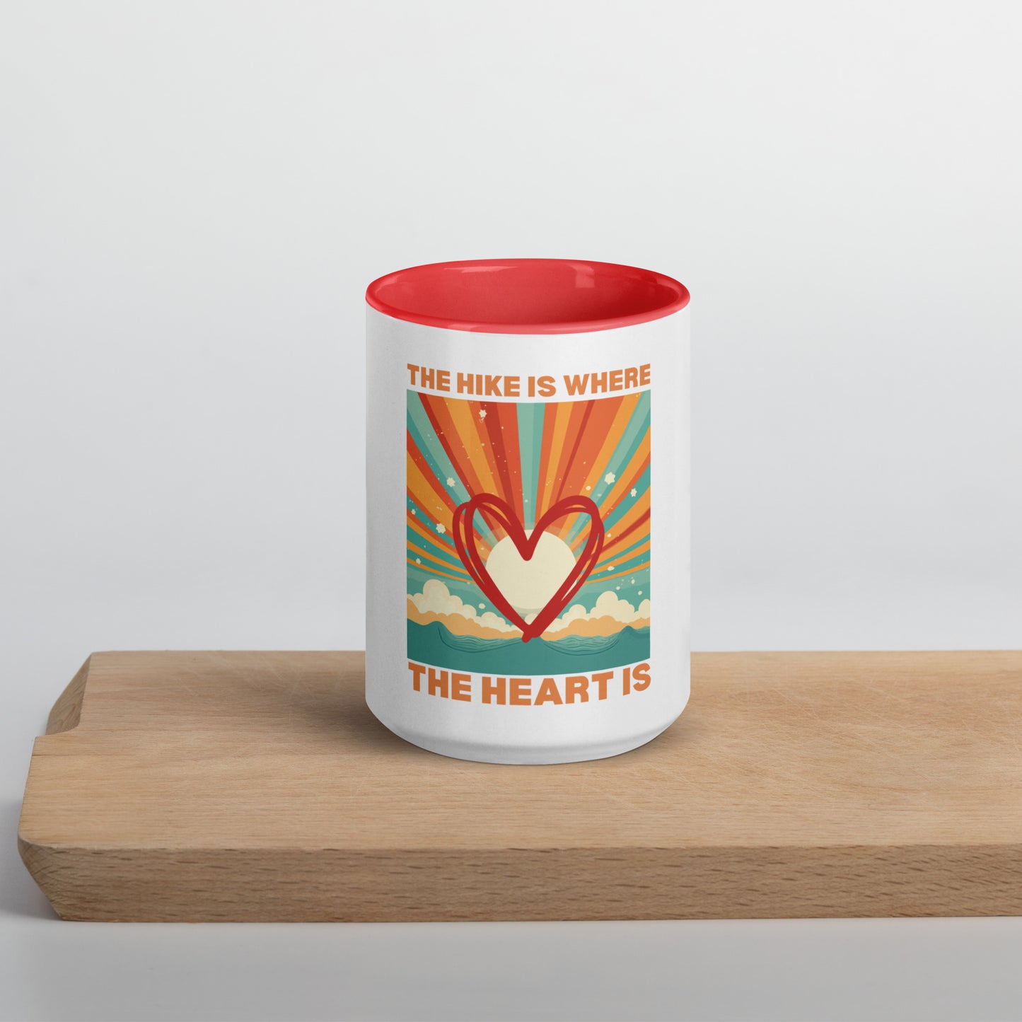 Hike is Where the Heart Is Coffee Mug