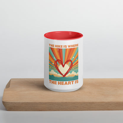 Hike is Where the Heart Is Coffee Mug